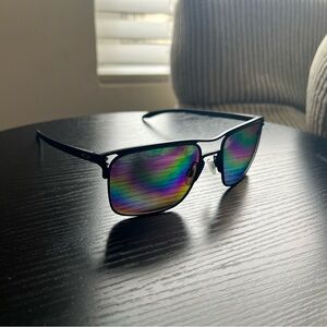 Oakley Holbrook Ti Prizm Black Polarized Lenses, Black Satin Frame